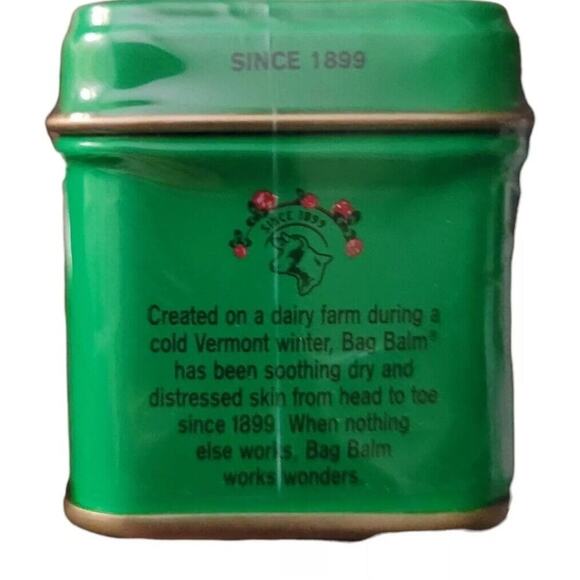Bag Balm 1 oz Tin for chapped rough skin Travel Size Moisturizer Valentine Gift - Picture 3 of 5